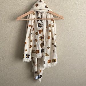 Madewell cream scarf wrap